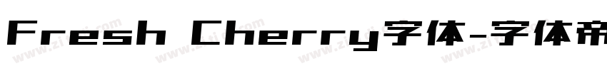 Fresh Cherry字体字体转换
